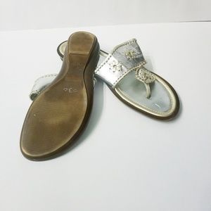 A. Giannetti Shoes - A.Giannett silver and gold sandals size 9.5 A. Giannetti Shoes - A.Giannett silver and gold sandals size 9.5